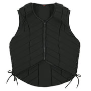 HILASON Equestrian Horse Vest Safety Protective Adult Eventing Black |Horse Riding |Unisex |Rodeo