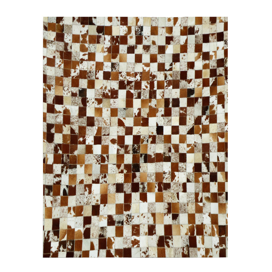 Home Decor Cowhide Hair On Leather Patchwork Area Rugs Carpet – by Hilason – Cowboy and equestrian accessories