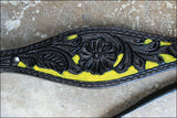HILASON Western Horse Headstall Breast Collar Set Tack Genuine American Leather