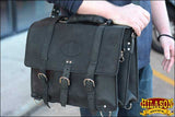 X Large Briefcase Backpack Laptop Bag Glanor Buffalo Leather Hand Bag