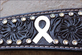 Hilason W. H. Headstall & Breast Collar American Leather Black –