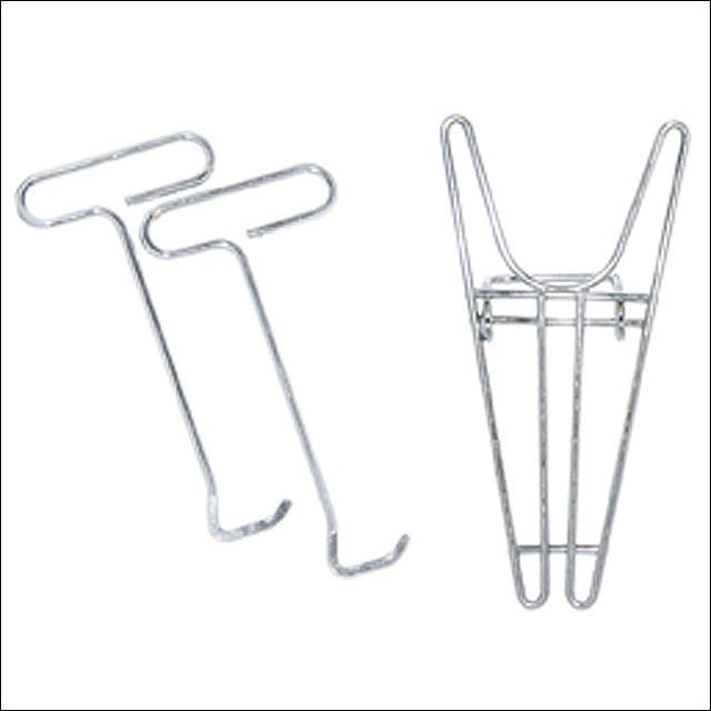 Metal spur straps with buckle hardware - Uhorse