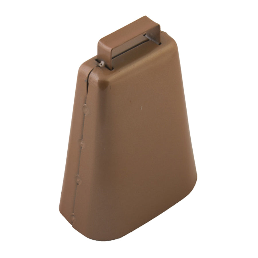 Brown leather cowbell with handle - Uhorse