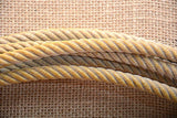 Size 10 Dub Grant 4 Strands Poly Durable Stretch Calf Rope Right Hand Gold