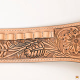 46 In Leather Gun Holster Hilason Western Right Hand Rig 44/45 Cal Cowboy