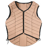 Small Equestrian H. Vest Safety Protective Adult Eventing Tan Hilason by Hilason – Cowboy and equestrian accessories