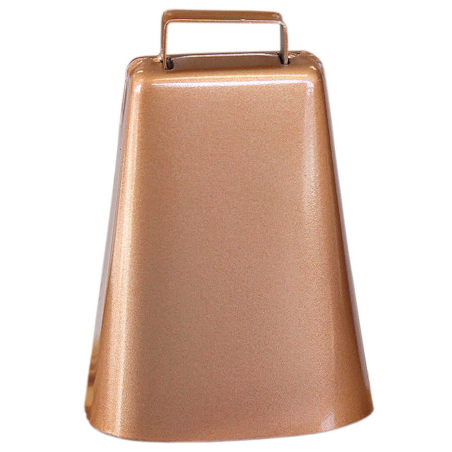 5" Hilason Western Pro Rodeo Junior Cow Bull Riding Kentucky Rope Bell Copper - Uhorse