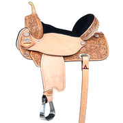 Flex Tree Western Horse Saddle American Leather Trail Barrel Racing By Hilason