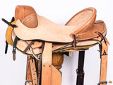 Horse Bronc Saddle Hilason Classic Series Rodeo American Leather