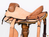 Horse Bronc Saddle Hilason Classic Series Rodeo American Leather