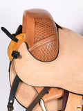 Horse Bronc Saddle Hilason Classic Series Rodeo American Leather