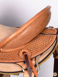 Horse Bronc Saddle Hilason Classic Series Rodeo American Leather