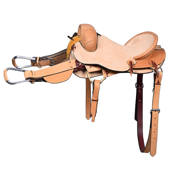 Horse Bronc Saddle Hilason Series Rodeo American Leather - Uhorse