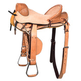 Horse Bronc Saddle Hilason Classic Series Rodeo American Leather