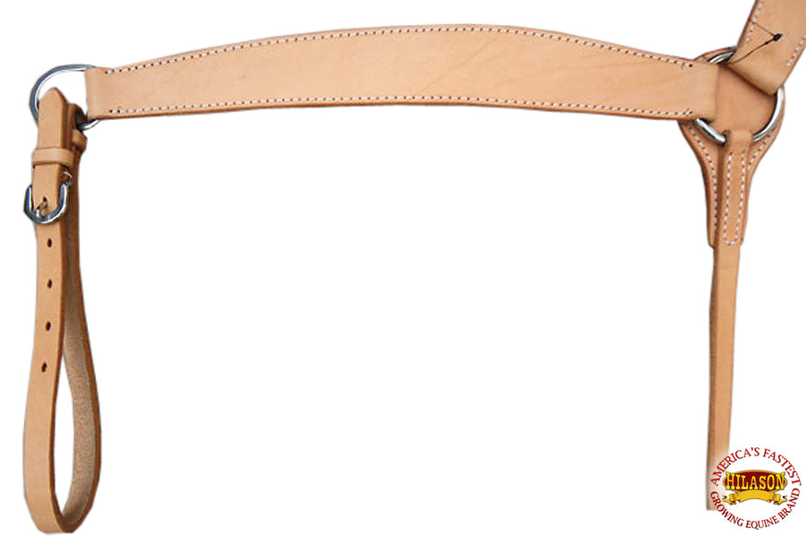 Hilason Western American Leather Horse Breast Collar Tan
