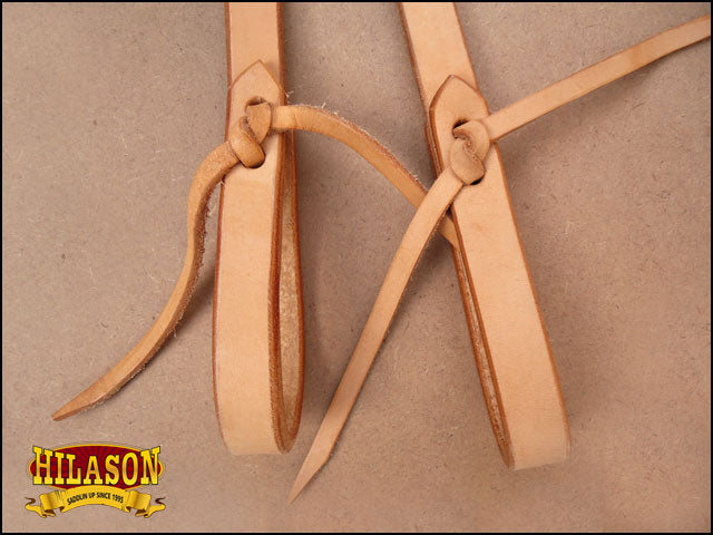 HILASON Western Genuine American Leather Horse Split Reins Tan