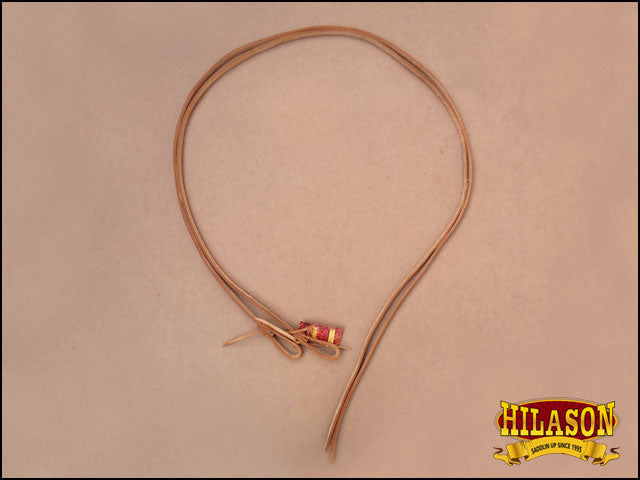 HILASON Western Genuine American Leather Horse Split Reins Tan