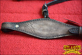 HILASON Western Horse Headstall Breast Collar Set Tack Genuine American Leather