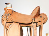 Western Leather Saddle