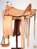 Western Leather Saddle