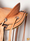 Western Leather Saddle