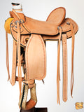 Western Leather Saddle