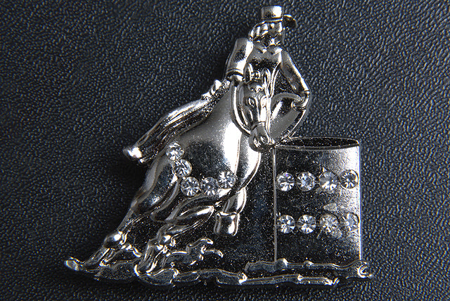 HILASON Screw Back Concho 1.5 In Barrel Racer Nickle Plated Saddle | Western Belt Slotted Conchos