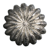 Set Of 2 W. Screw Back Concho 1 In Silver Parachute Round Saddle – by Hilason – Cowboy and equestrian accessories