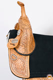 HILASON Child Treeless Horse Saddle Western American Leather Barrel | for Horses