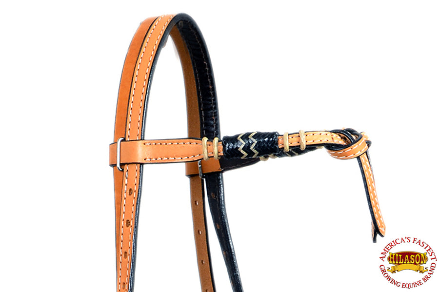 HILASON Western Horse Headstall Genuine American Leather | for Horses Headstalls