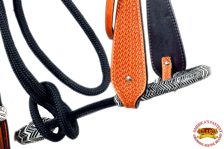 HILASON Western Horse Headstall Genuine American Leather | for Horses Headstalls