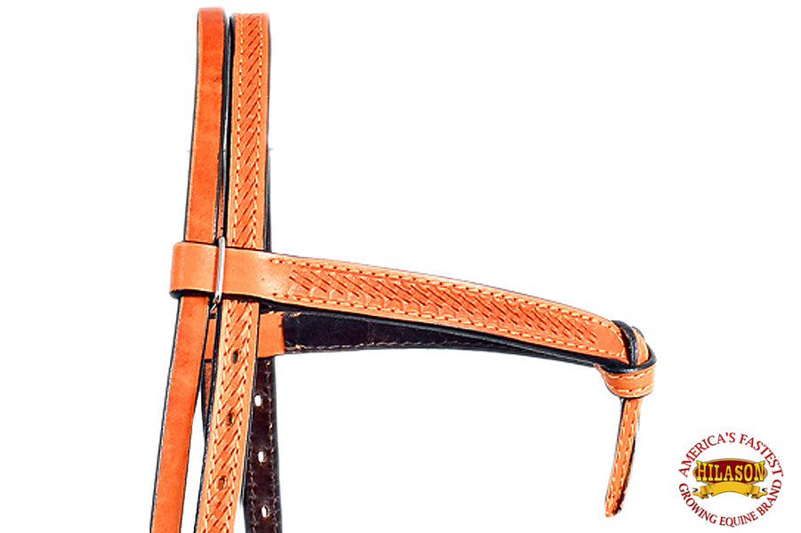 HILASON Western Horse Headstall Genuine American Leather | for Horses Headstalls