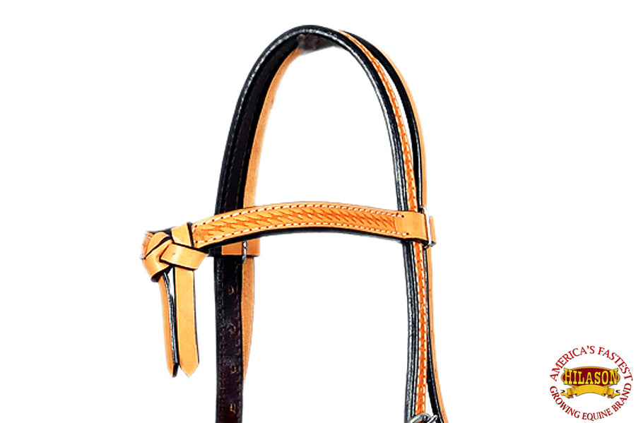 HILASON Western Horse Headstall Genuine American Leather | for Horses Headstalls