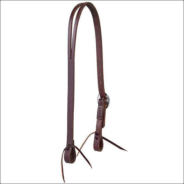 3/4" Weaver Leather Working Cowboy Split Ear H. Headstall Golden by Hilason – Cowboy and equestrian accessories