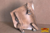 HILASON Vintage Rustic Leather Bag For Right Side (Softail & Rigid Frames)