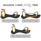 Flex Tree Western Horse Saddle In American Leather Barrel Trail By Hilason