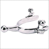 Weaver Childrens 21St Century Horse Riding Nickel Spurs 1 1/2"  Shank 1/2" Band