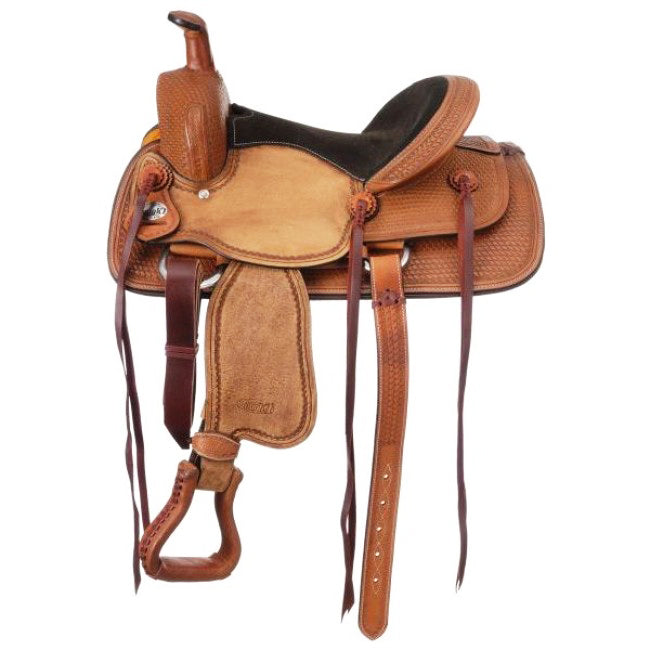 13" Tough 1 Dalton Youth Roper H. Saddle Girth Blanket Package Light by Hilason – Cowboy and equestrian accessories