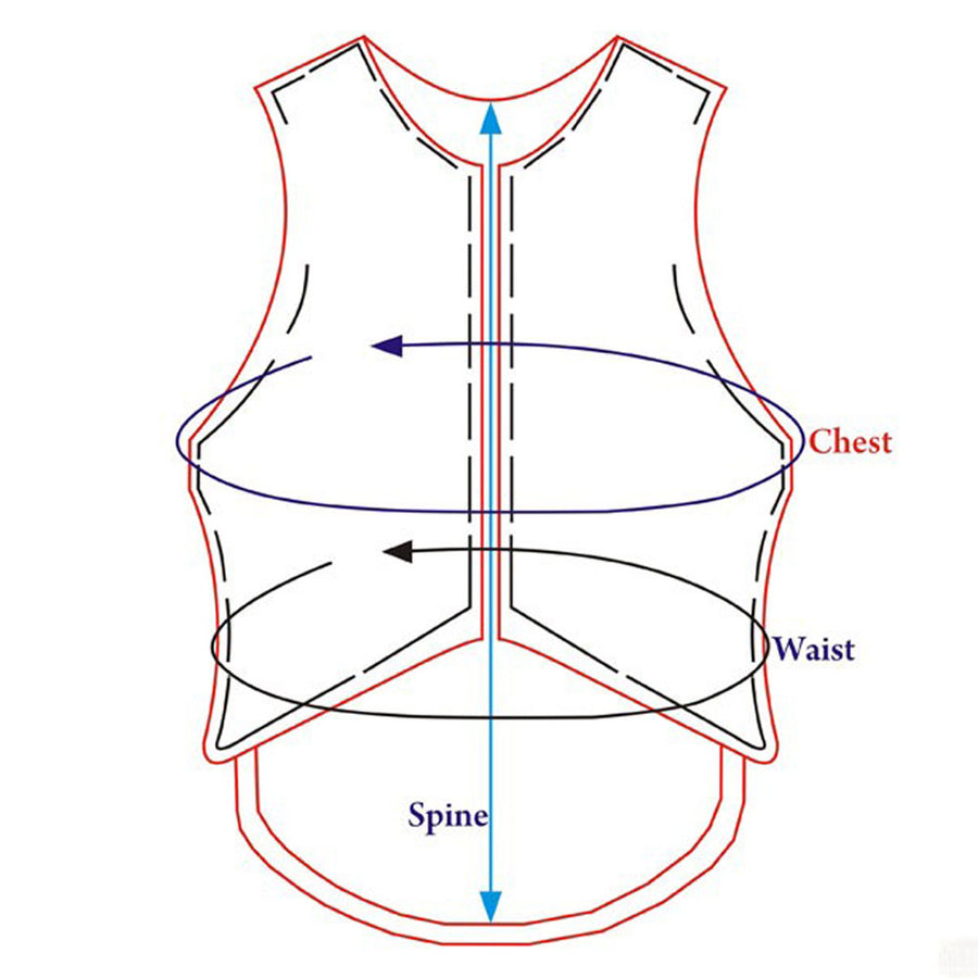 Equestrian Horse Riding Vest Safety Protective Hilason Adult Eventing