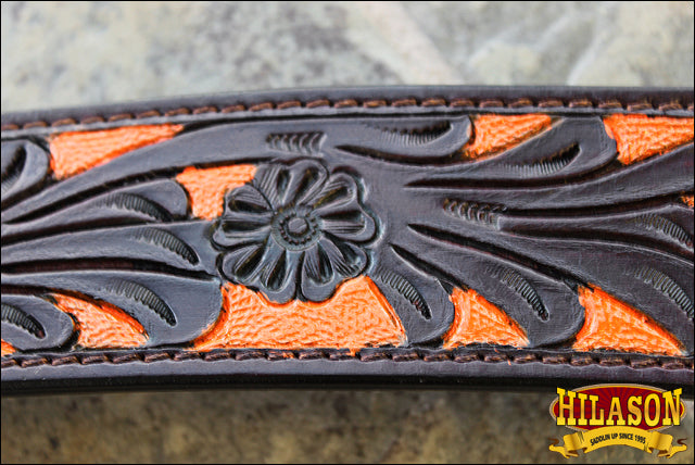 HILASON Western Horse Headstall Breast Collar Set Tack Genuine American Leather | For Horses Headstalls