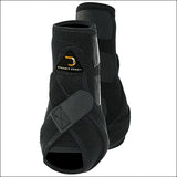 Medium Cactus Dynamic Edge Horse Front Leg Protection Sport Boots Pair Black
