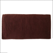 HILASON Western Horse Saddle Blanket Acrylic Wool Without Pad Rodeo Brown