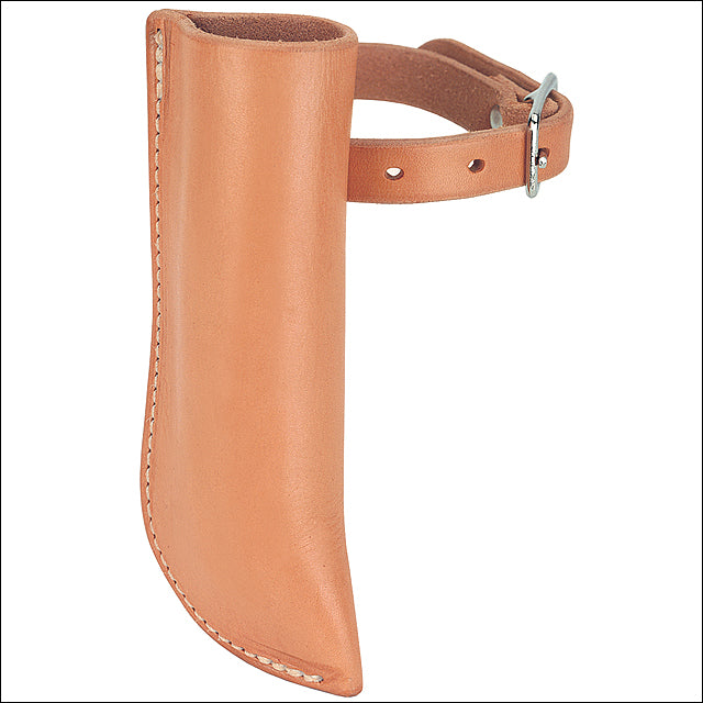 Harness Leather Strap Saddle Flag Pole Carrier 1-1/8" Diameter Brown - Uhorse