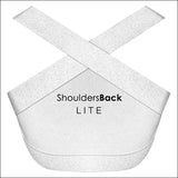 Medium Equifit Riders Upper Back Support Comfortable Fit Shoulderback Lite White