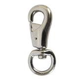 HILASON 4 Pack 7/8 In. X Horse Tack Malleable Iron Nickel Plated Bull Snap - Uhorse