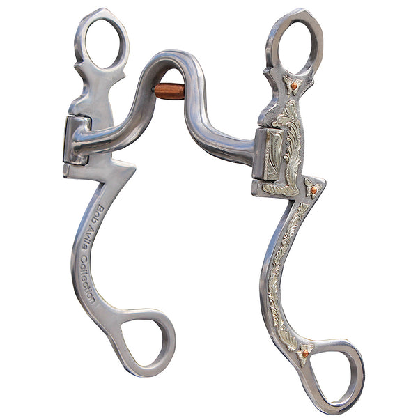5 1/4 In Mouth Professional Choice Horse Shank Bit - Uhorse