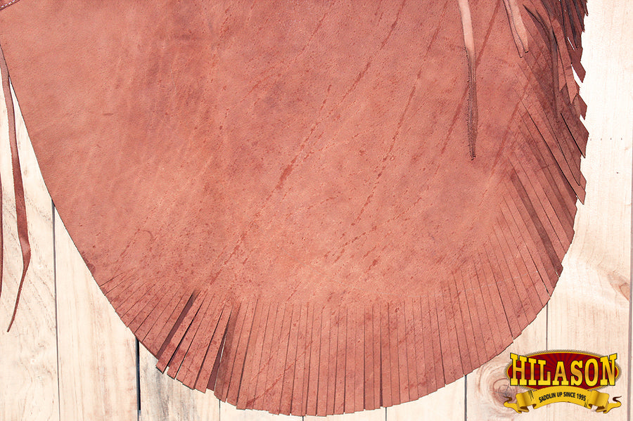 HILASON Bull Riding Chinks Handcrafted Working Genuine Leather Brown | Handmade Chaps Western for Adults Hand Tooled Adult