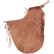 HILASON Bull Riding Chinks Handcrafted Working Genuine Leather Brown | Handmade Chaps Western for Adults Hand Tooled Adult