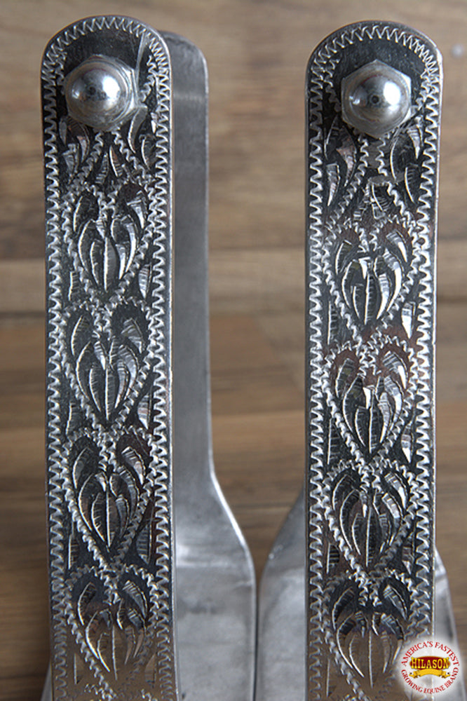 HILASON Horse Western Saddle Stirrup Tack Angled Slanted Aluminum Stirrups | Lightweight Stirrups| Sloped
