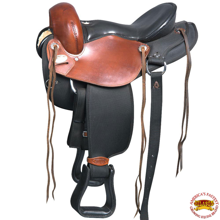 16 In Hilason Gaited W. Trail Pleasure Endurance American Leather by Hilason – Cowboy and equestrian accessories